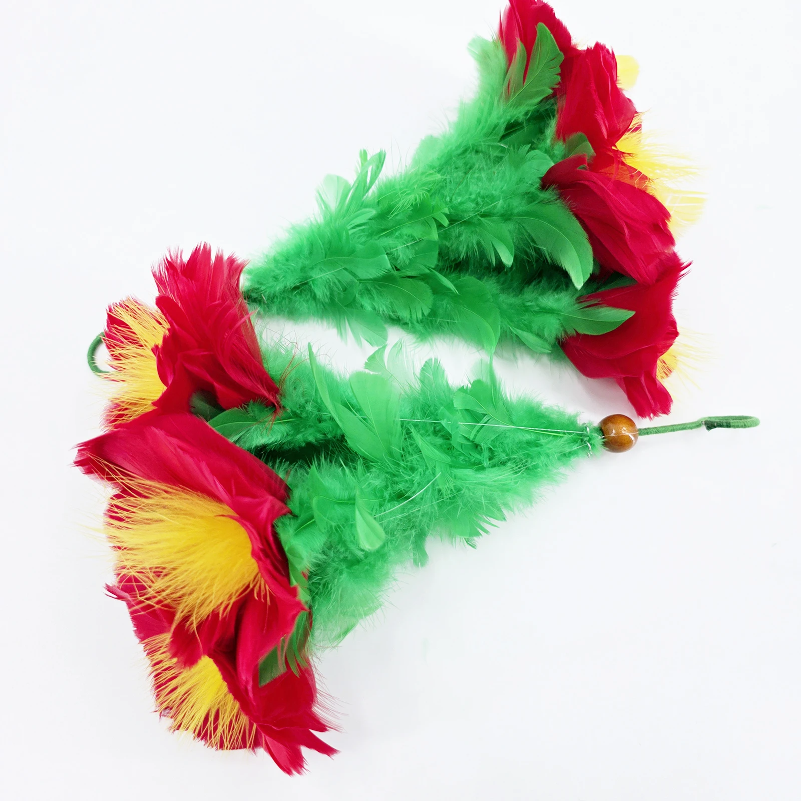 Nodding Feather Flowers الخدع السحرية - 5 زهور الرقص المتحركة التفاعلية للمرحلة عن قرب أداء التحكم عن بعد الدعامة