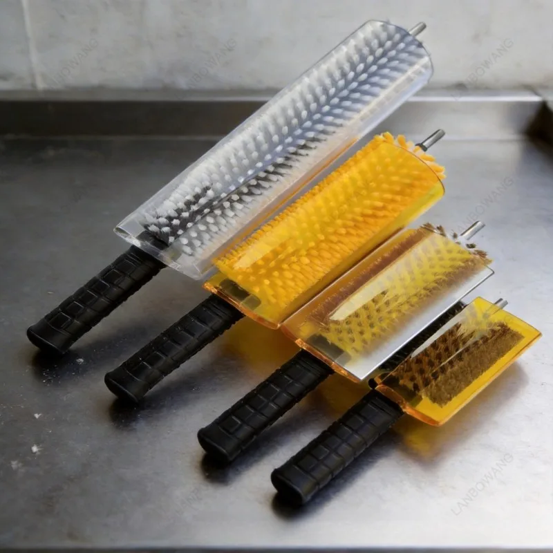for Electric Rotary Brush for Waxing Skis. Snowboard Waxing Set with Nylon Brush, Horsehair Brush, Copper Wire Roller Brush