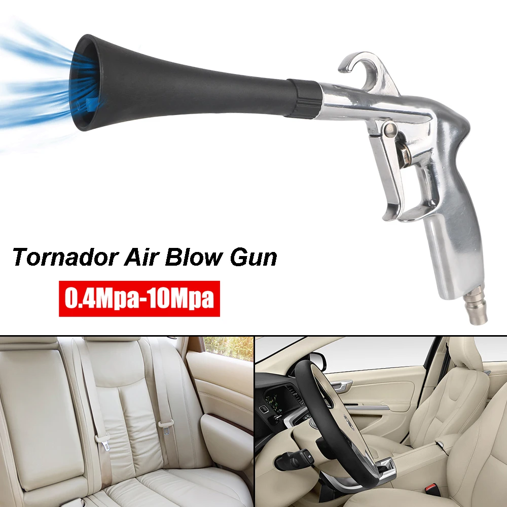 Interior Detailing Cleaning Tools Car Wash Gun 0.4Mpa-10Mpa Tornador Air Blow Dry Cleaning High Pressure Gun Dust Blowing