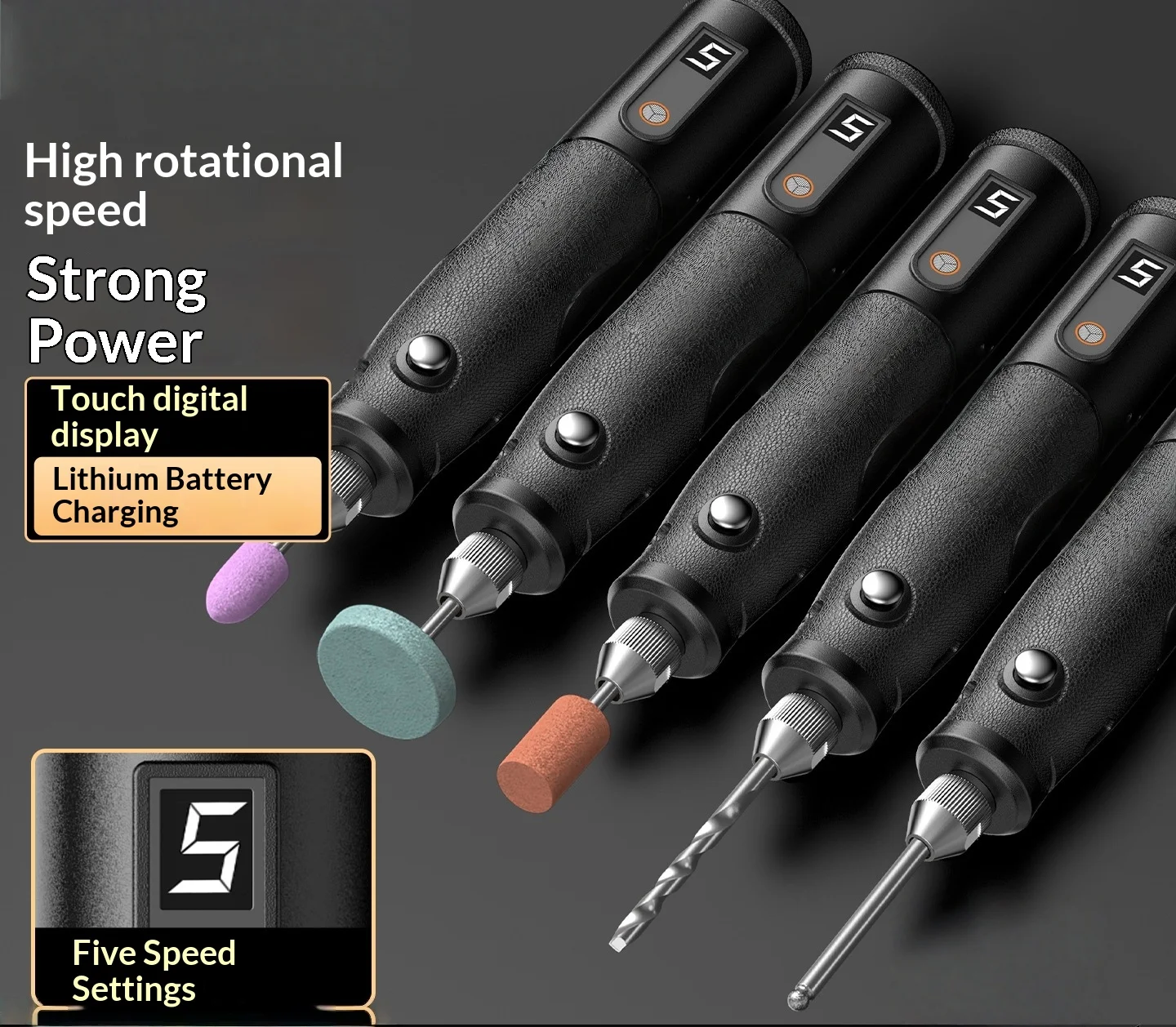Electric Grinding Rotary Tool Dremel Rotary Tool Szlifierka Do Płytek Gresowych Cordless Rotary Tool 조각기 Power Tool Mini Trapano
