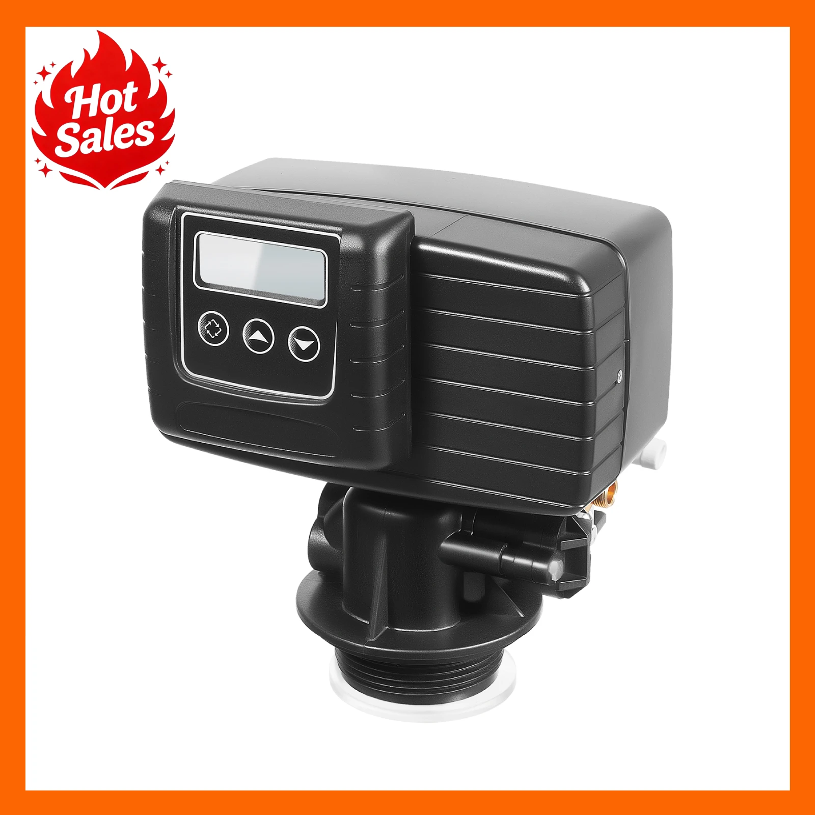 Water Softener Valve Digital Control Valve 5600 XSTST Time Type 110V US Plug PP Material Lightweight Strong Durable High Efficiency Soften Water Hardness 0.8-0.03 mg·N/L Smart Control Three Button Easy Use for Home Water Softening System