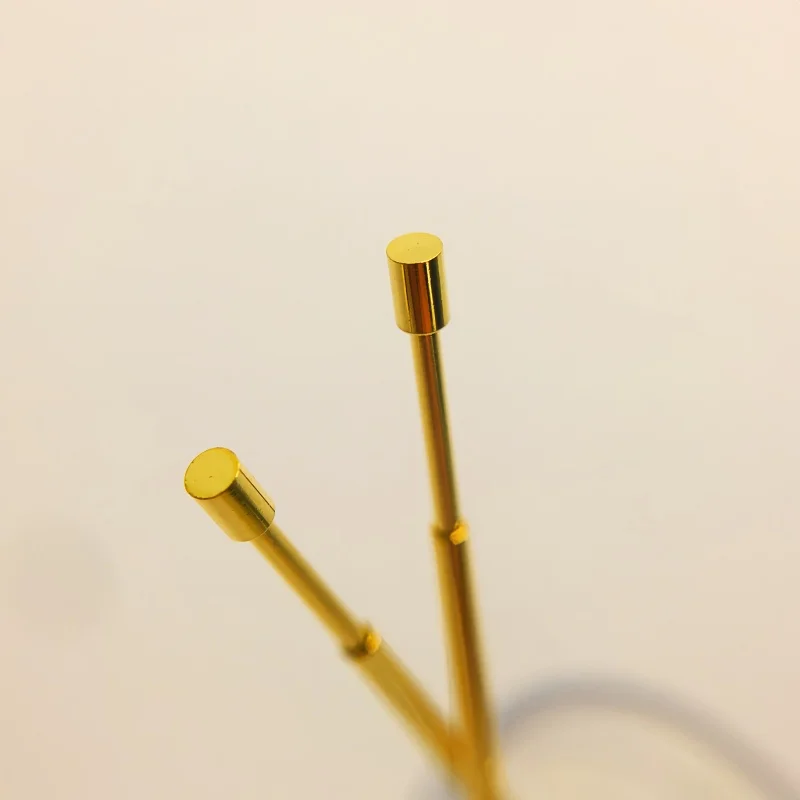 PAL75 Series Gold Plated Brass Spring Test Probe Test Pin Pogo Pin Electric Detection Needle PCB Test PL75-B PL75-B1 1.01mm 34mm