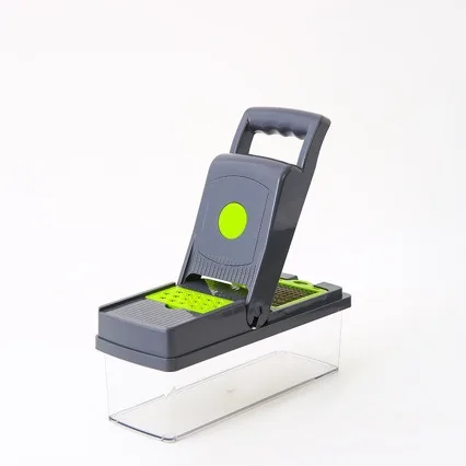 

Vegetable Cutter, Transparent Storage Box, Vegetable Cutter, Salad Cutter, Dicer, Kitchen Multi-functional Vegetable Cutting