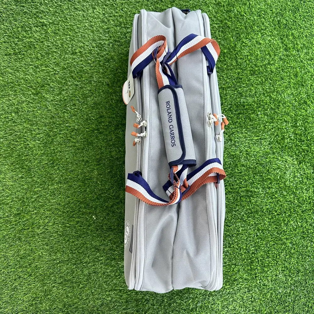 Wilson French Open Team Tennis Racket Bag Roland Garros 3/6-Pack Multi-functional Large-Capacity Racket Bags Court Tournament