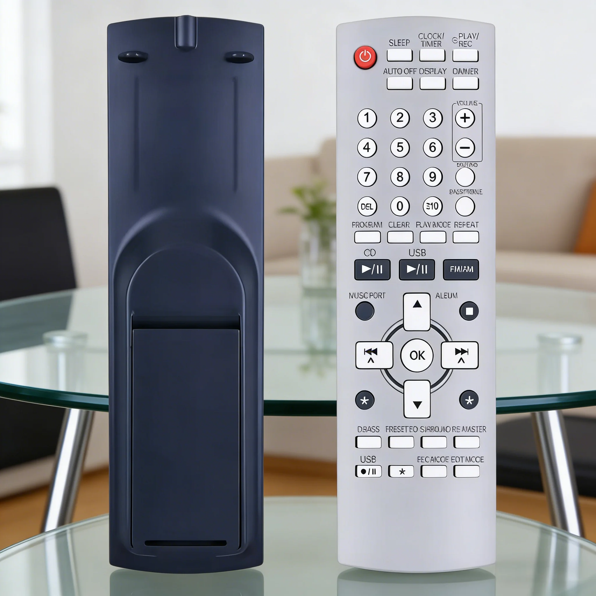 

Replacement Remote Control For Panasonic Stereo Audio System CD Player Mini Hi-Fi System