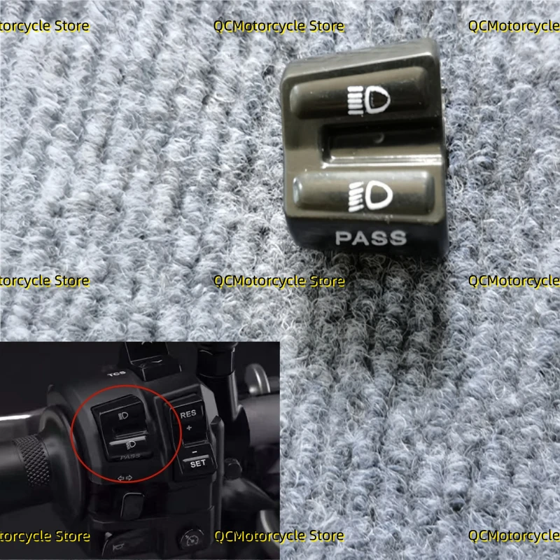 Motorcycle Accessories High and Low Light Switch Button Shell Fit for Yamaha MT-10 MT10 FZ-10 FZ10 MT 10