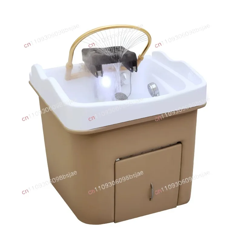 Movable bedside grafting beauty bedside treatment bed fumigation beauty salon constant temperature medicine water