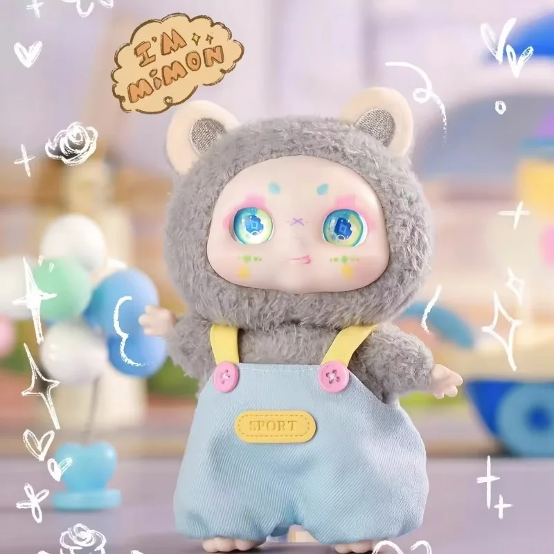 Qimxy Kimmon V6 Blind Box Niedliche Kreatur Action Modell Anhänger Biologie Thema Home Decor Überraschung Geschenk Sammlerstück Trendiges Spielzeug