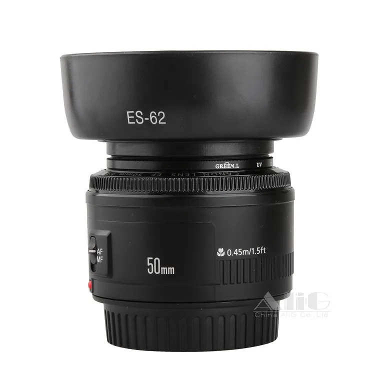 Kamera Objektiv Haube ES-62 Gewinde Halterung Für Canon EF 50mm f/1,8 II 52mm Objektiv
