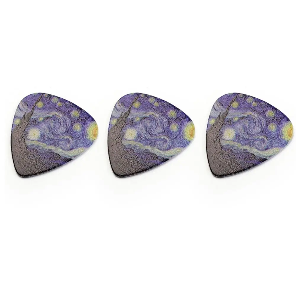 Guitars Accessories Finger Guitar Pick Acoustic Guitar Pick Electric Guitar Picks Star Sky Design