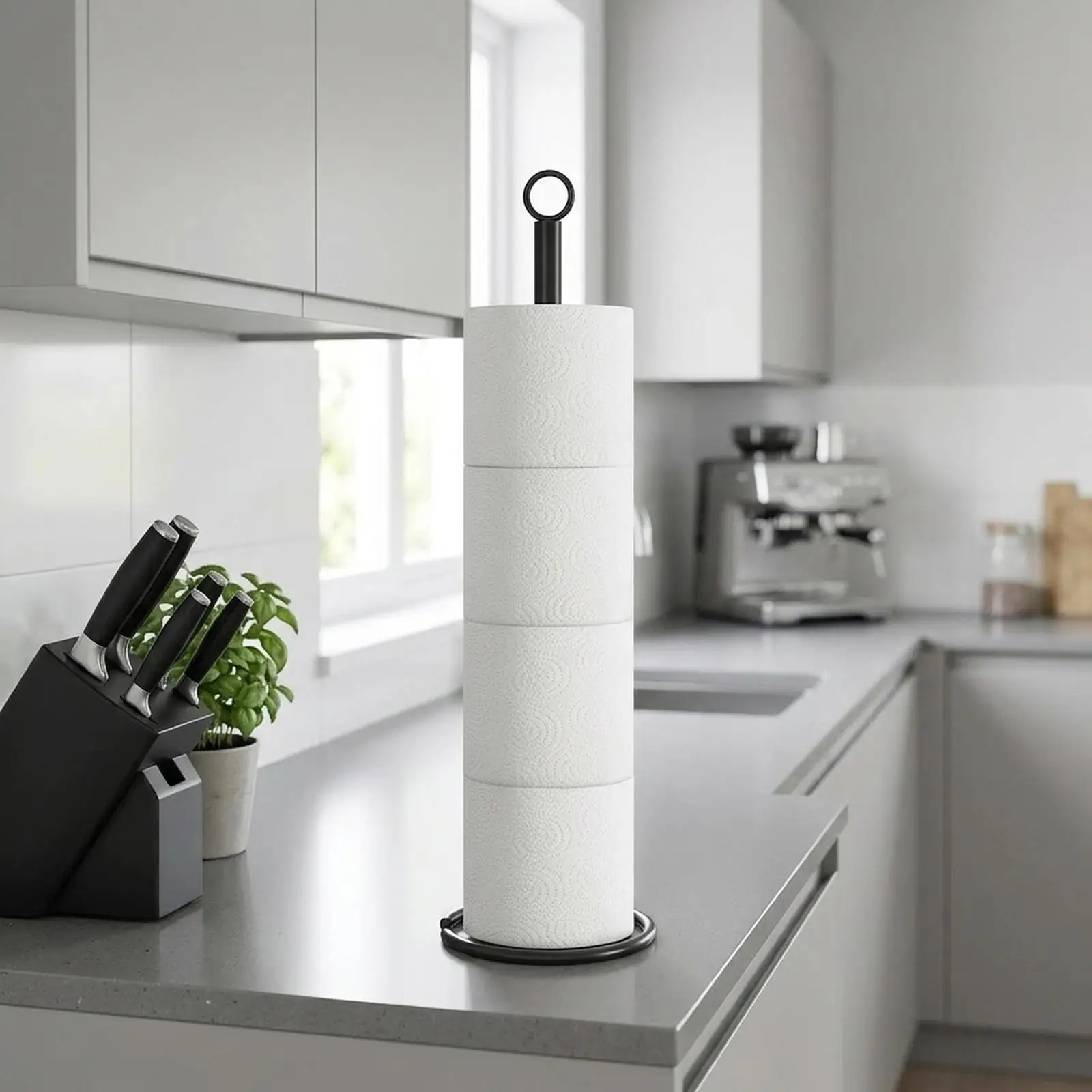 

Водонепроницаемый минималистичный диспенсер для туалетной бумаги из железа для фермерского дома, ванной комнаты, кухни