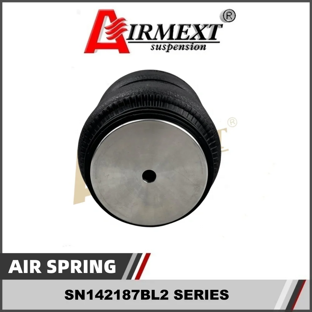 SN142187BL2-KS1-S/ Airlift 5813 Fit KSPORT coilover(Thread M52*1.5)/Air suspension Double bellows airspring pneumatic /airbag