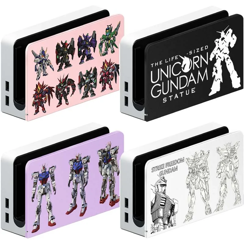 Мобильный костюм Gundam, защитный чехол для игровой консоли для Switch Oled, защитная крышка из ТПУ, защита от царапин, защитный чехол для OLED-консоли