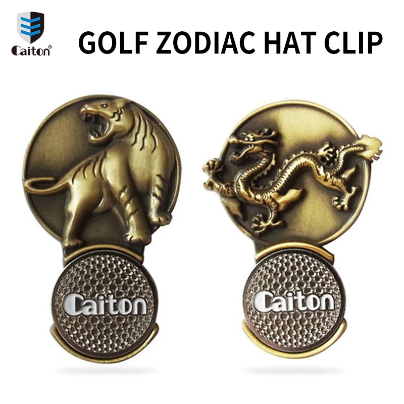 

Caiton 1PCS Golf Twelve Zodiac Series Series Dragon Snake Pig, Rabbit, Chicken Dog Cock Accessories Marking Golf Ball