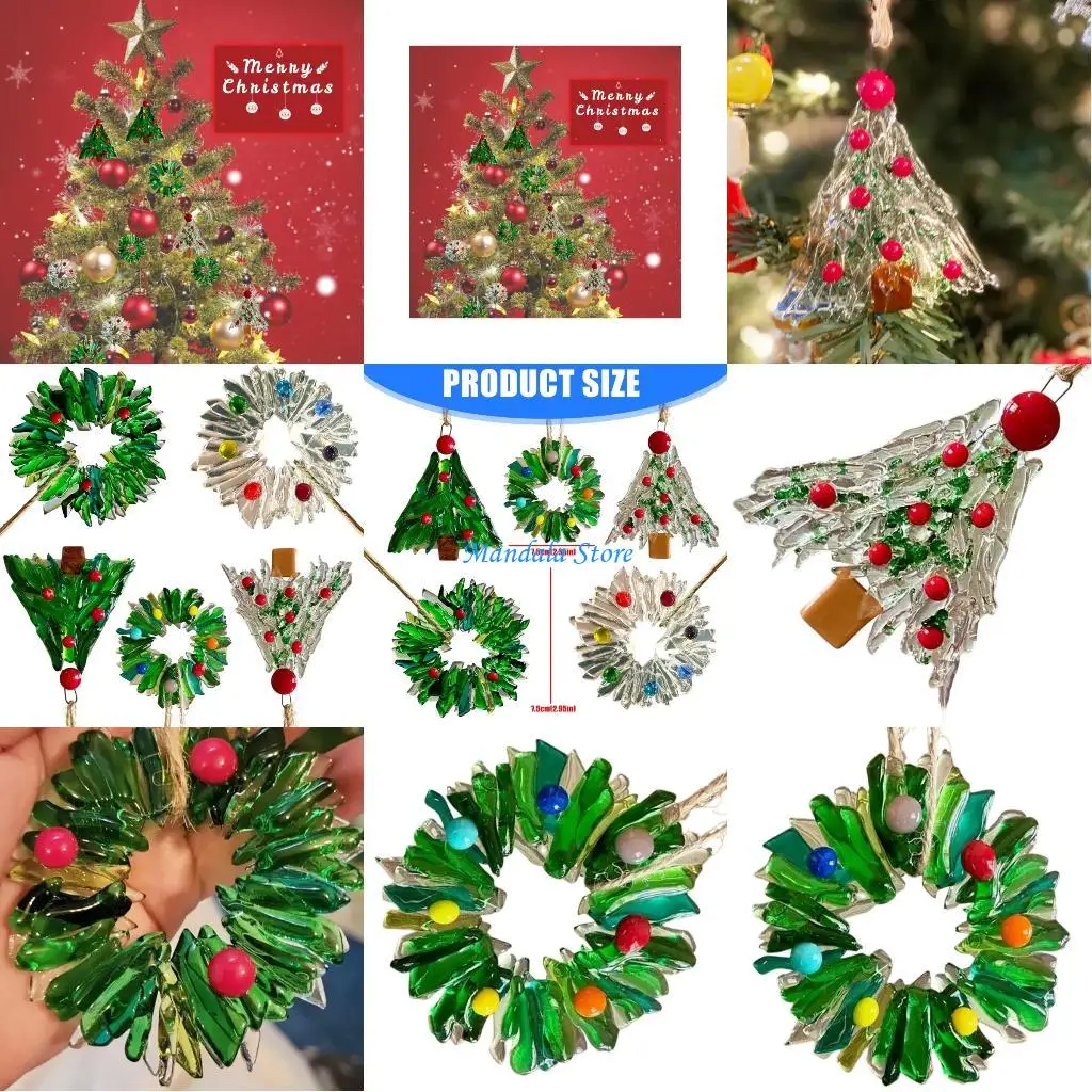 

U2JC Clear Holiday Decoration Unbreakable Acrylic Ornament For Indoor Outdoor Use