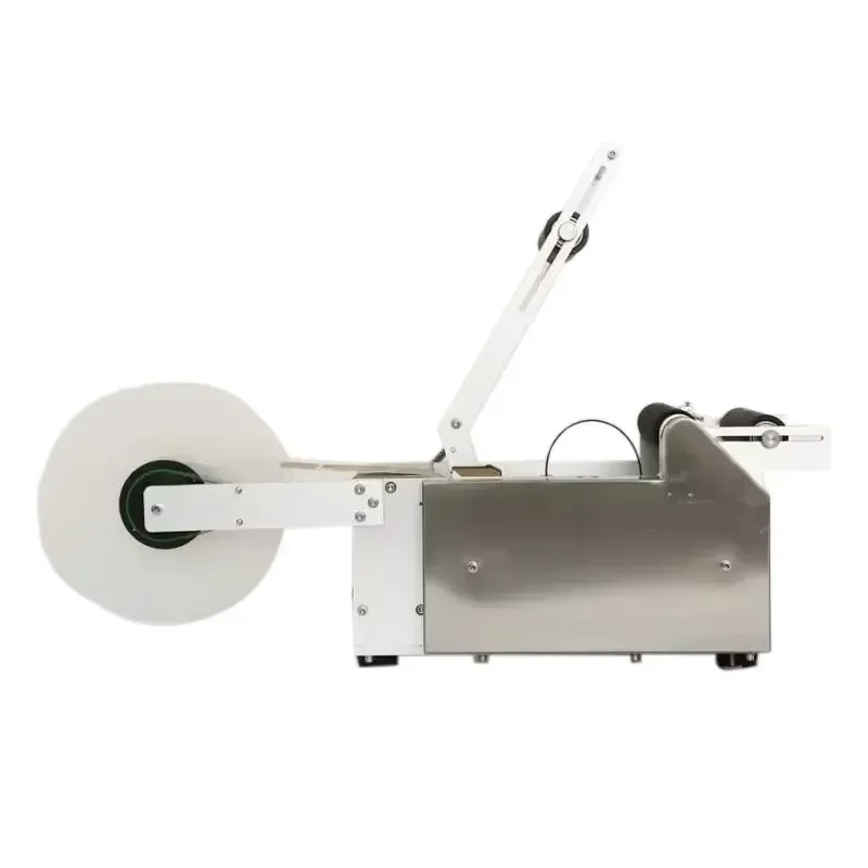 Electric Price Tag Semi-Auto Manual Round Bottle Labeling Machine Manual Round Bottle Label Applicator Machine