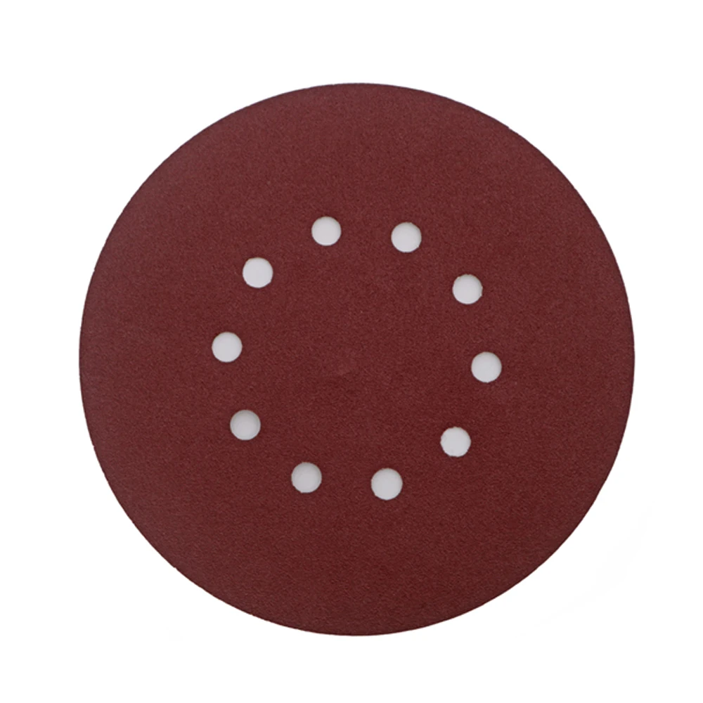 

New 30pcs Sandpaper 225mm 10-hole Sanding Paper 100-320grit Electric Wall Polisher Sander Polishing Drywall Sander Hook and Loop