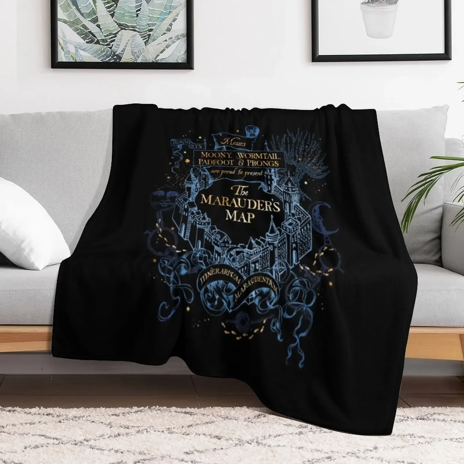 HP Marauders |Magic, 2022 BEST TO BUY (542K) ????? LIMITED EDITIONPERFECT GIFT Throw Blanket Soft Big Bed covers Blankets