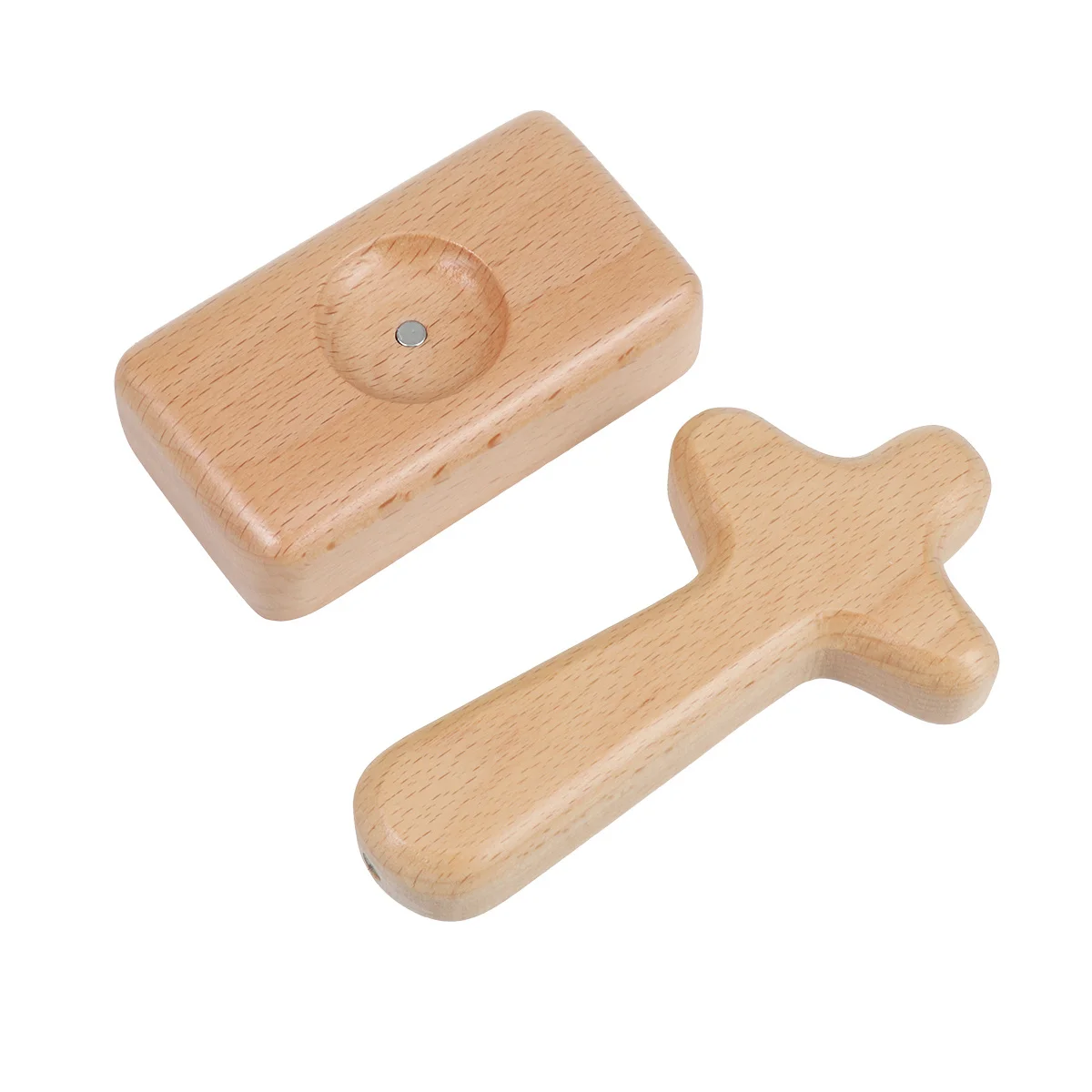 Solid Wood Cross Handcrafted Fine Workship Cross Ornaments for Home Decor Wonderful Gift to Friends Wood Crosses for Crafts