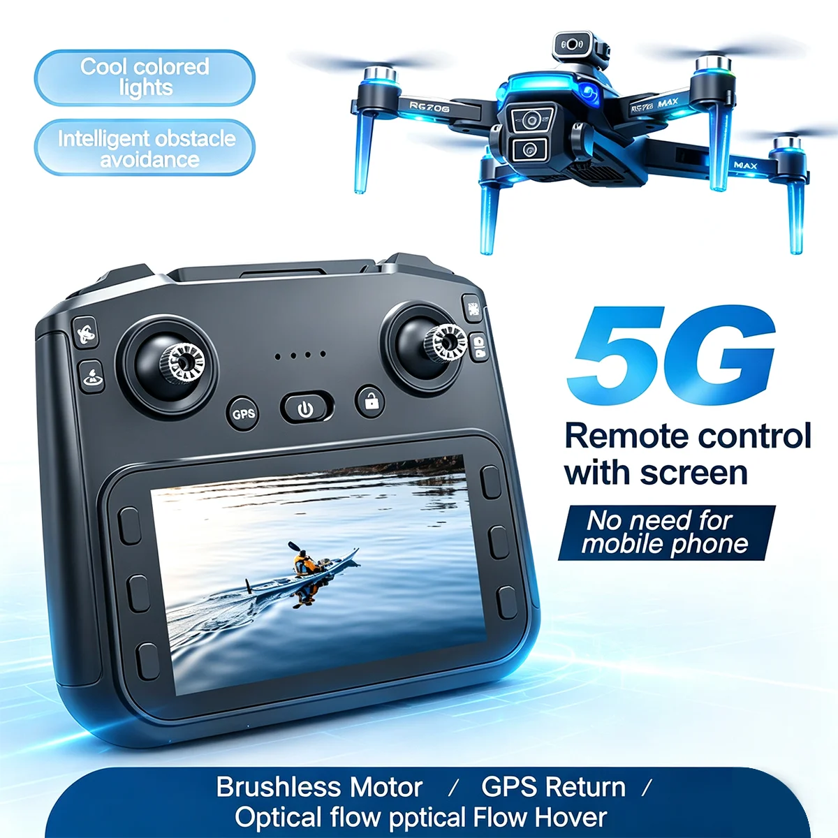 RG706 Max GPS Drone Profession - Drone App Rc Fpv recensie en prijs