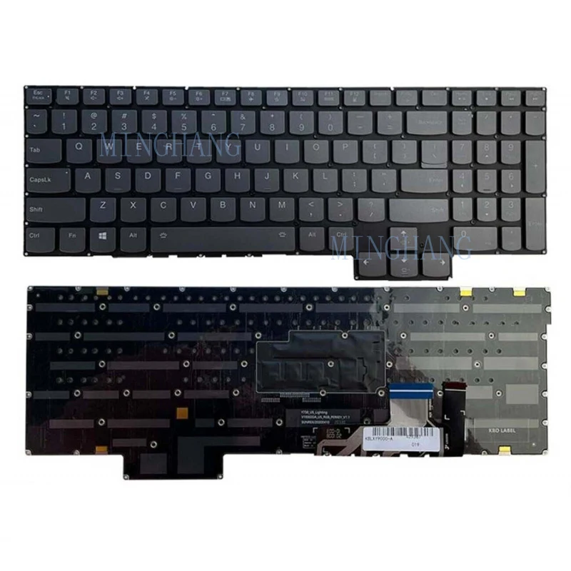 M   New for Lenovo Legion S7-15ACH6 S7-15ARH5 S7-15IMH5 Colorful Backlit US keyboard