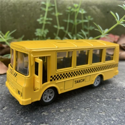 New product,1:64 alloy pull back acousto-optic bus toy,exquisite Fire bus model,Children\'s toy car,free shipping