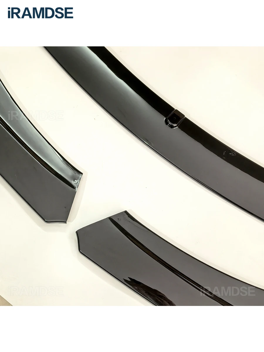 Front Splitter for Lancer EX Evo 2013 - 2016 Bumper Spoiler Protector Plate Lip Body Kit Car Decorative Strip Chin Shovel