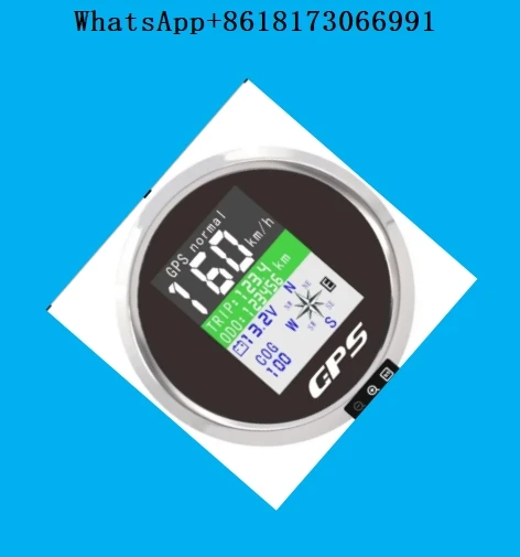 

Suitable for ships, yachts, trucks, 316 stainless steel 85mm digital speedometer, speed surface plate