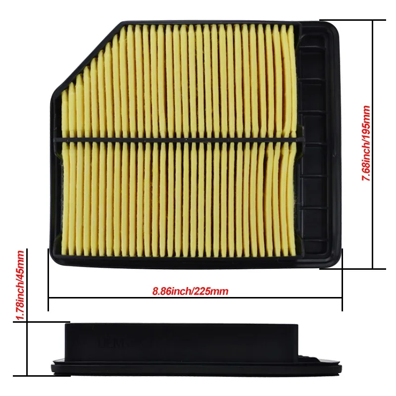 17220-RNA-A00 فلتر هواء محرك السيارة لهوندا سيفيك 2006 2007 2008 2009 2010 2011 1.8L 4cyl 17220-RNA-Y00 FD1 FA1 #5