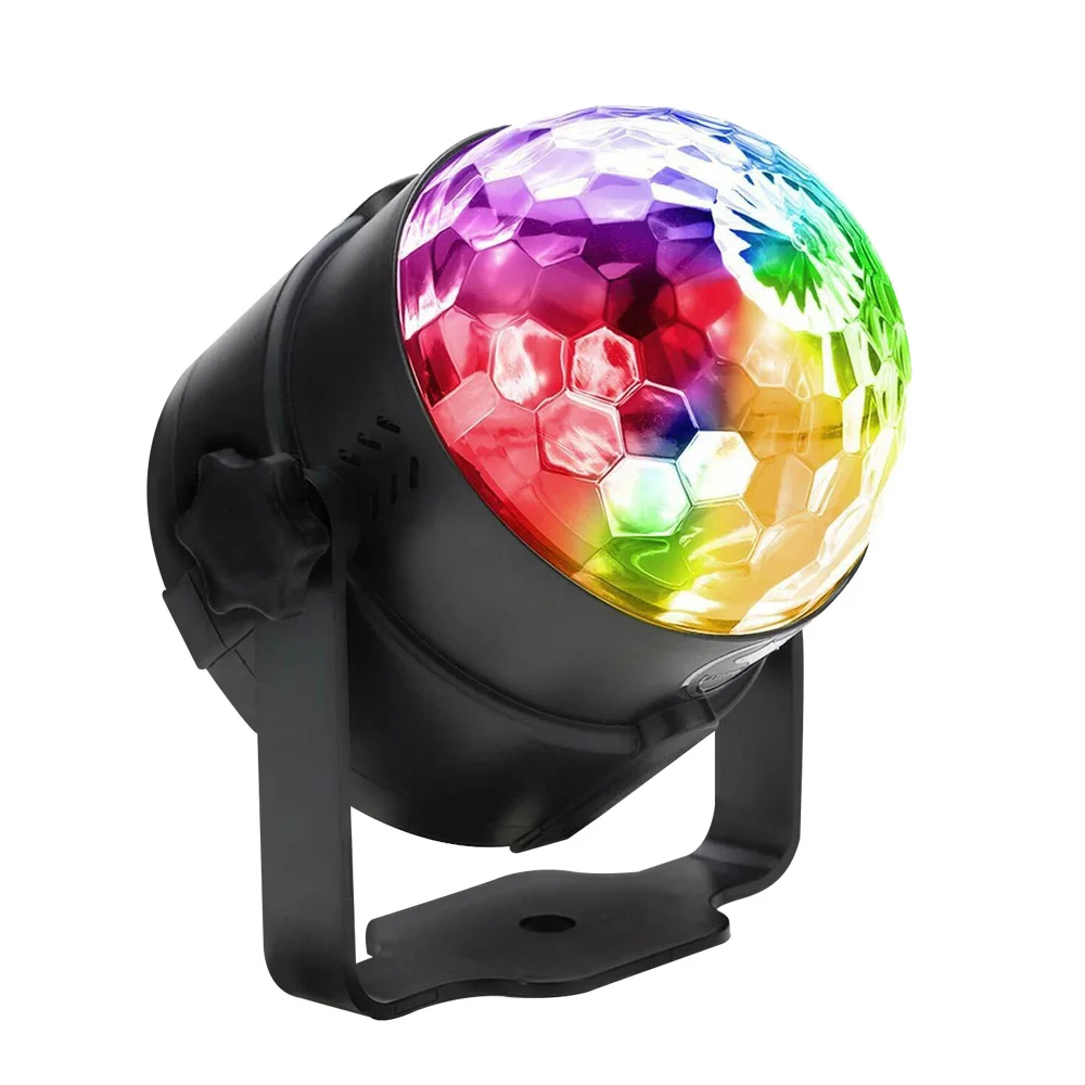 LED RGB KTV DJ Stage Night Light Strobe Light Remote voice Control Activation For Home Party Bar Disco Dance Stage Ball lights