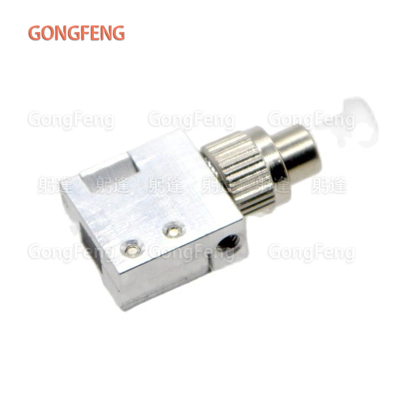 New Optical Fiber Connector OTDR Test Flange FC Mini Magnet Clamp Bare Fiber Adapter Temporary Connection Coupler