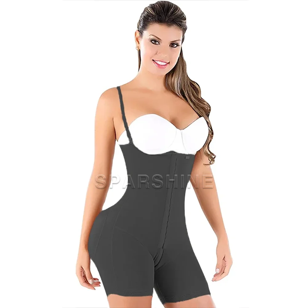 Women Waist Trainer High Compression Seamless Body Shaper Slimming Bodysuit Butt Lifter Flat Belly Sleeveless Shapewear