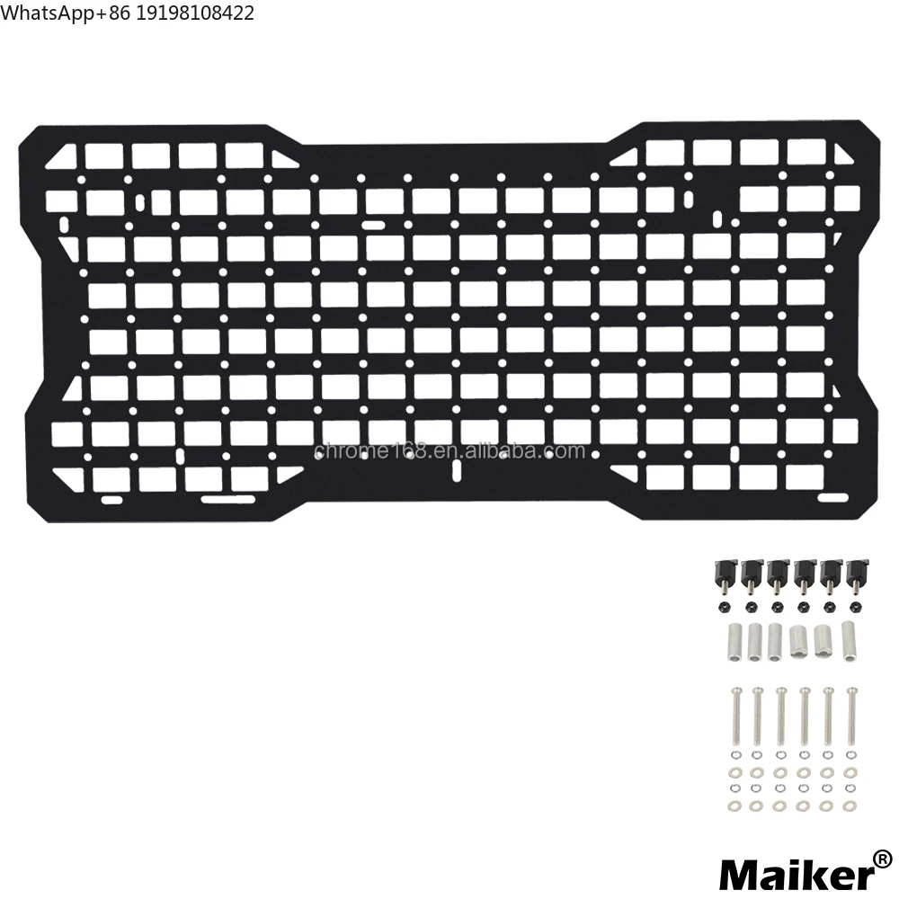 

Maiker Tailgate Tactical Molle Panel for Jeep Wrangler JK JL Tailgate Tool Storage Organizer Accessories
