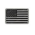 US Flag Black White