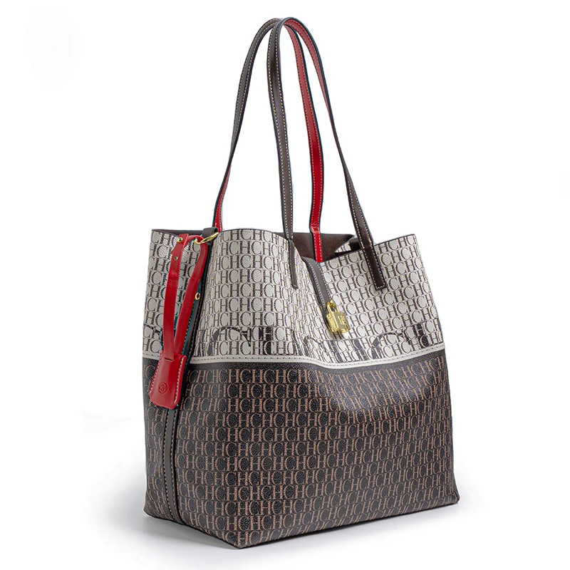 CH Fashion Brand Monogram Tote Bags Stylish Multicolor Versatile Women's Shoulder Handbags Trendy Essential Collection