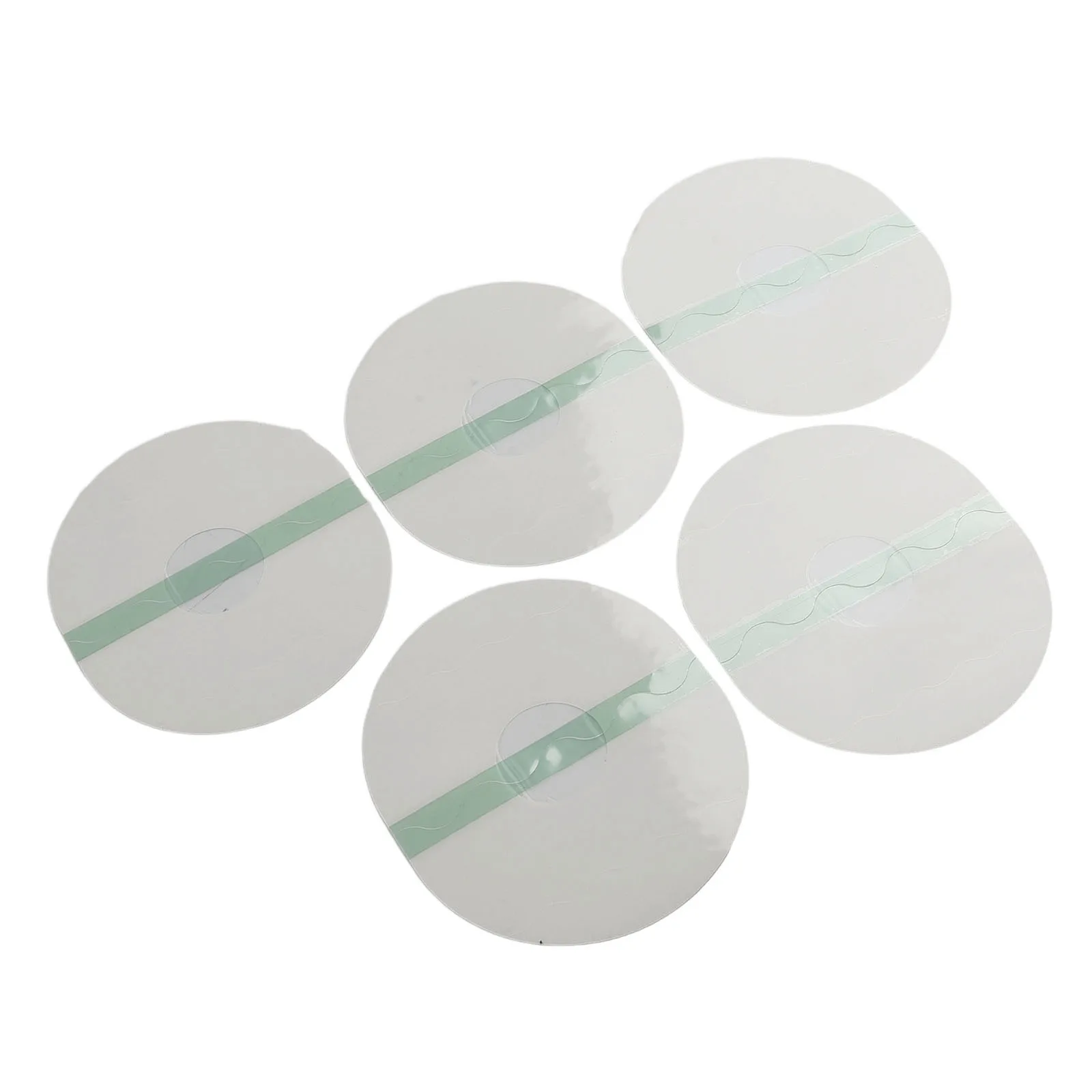 25Pcs Freestyle Adhesive Patch Oval Transparent Bandag 4 1/2\