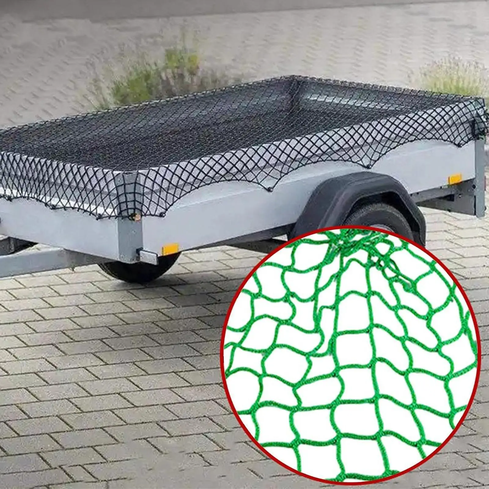 

Универсальная грузовая сетка 2,2x3 м, зеленая нейлоновая сетка для больших нагрузок, сетка для багажа для пикапа, кровати, багажника, внедорожника, багажника на крышу, прицепа