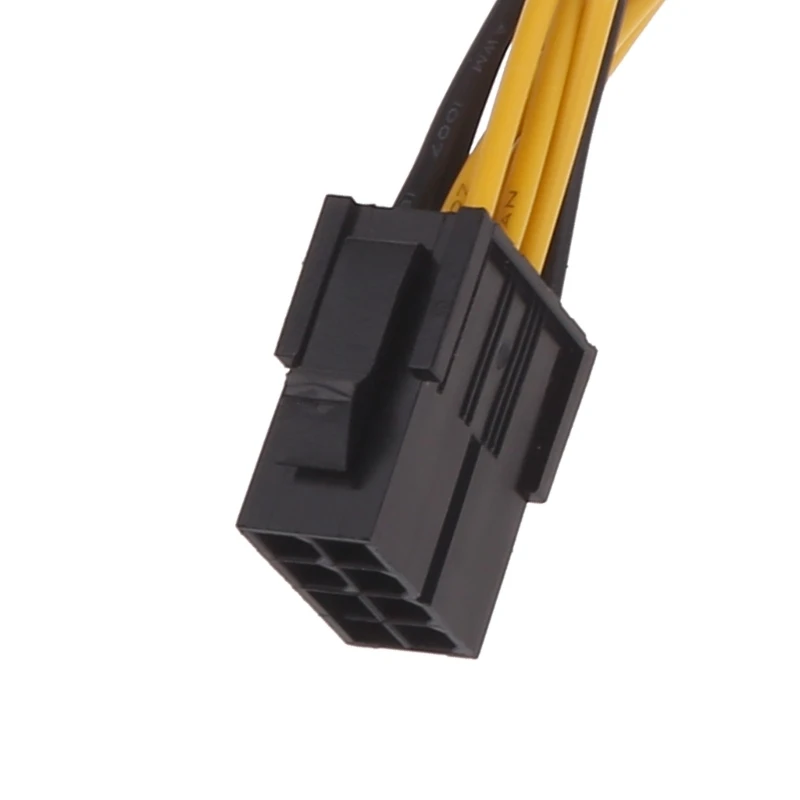 8PIN Female to 8PIN Male (6pin+2pin) Graphics Card Power Supply Adapter Cable Dropshipping image 4