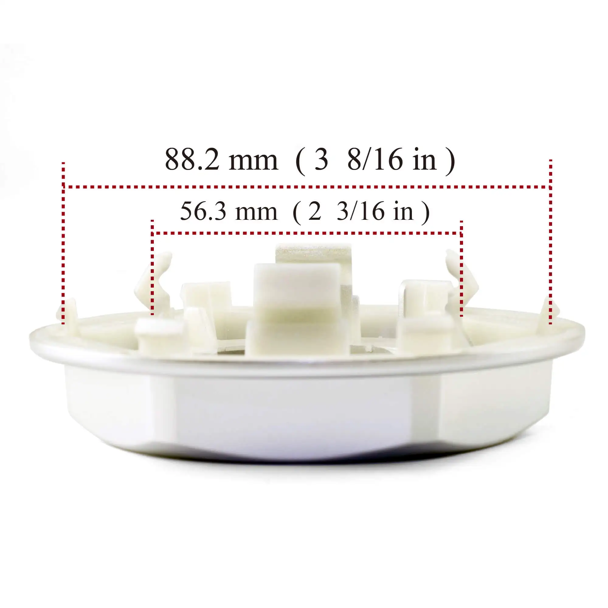 DewFlew 1/4Pcs OD 100.75mm/3.97\