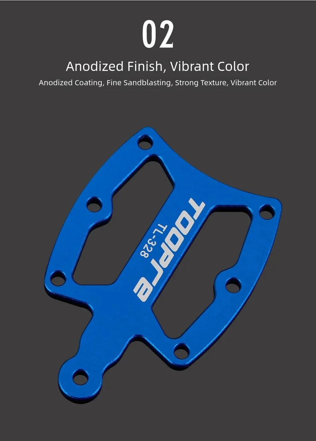 TOOPRE Fahrrad Kettenblatt-Verschleißmesser für Mountainbikes mit Einzelkurbelsatz – Detail 4