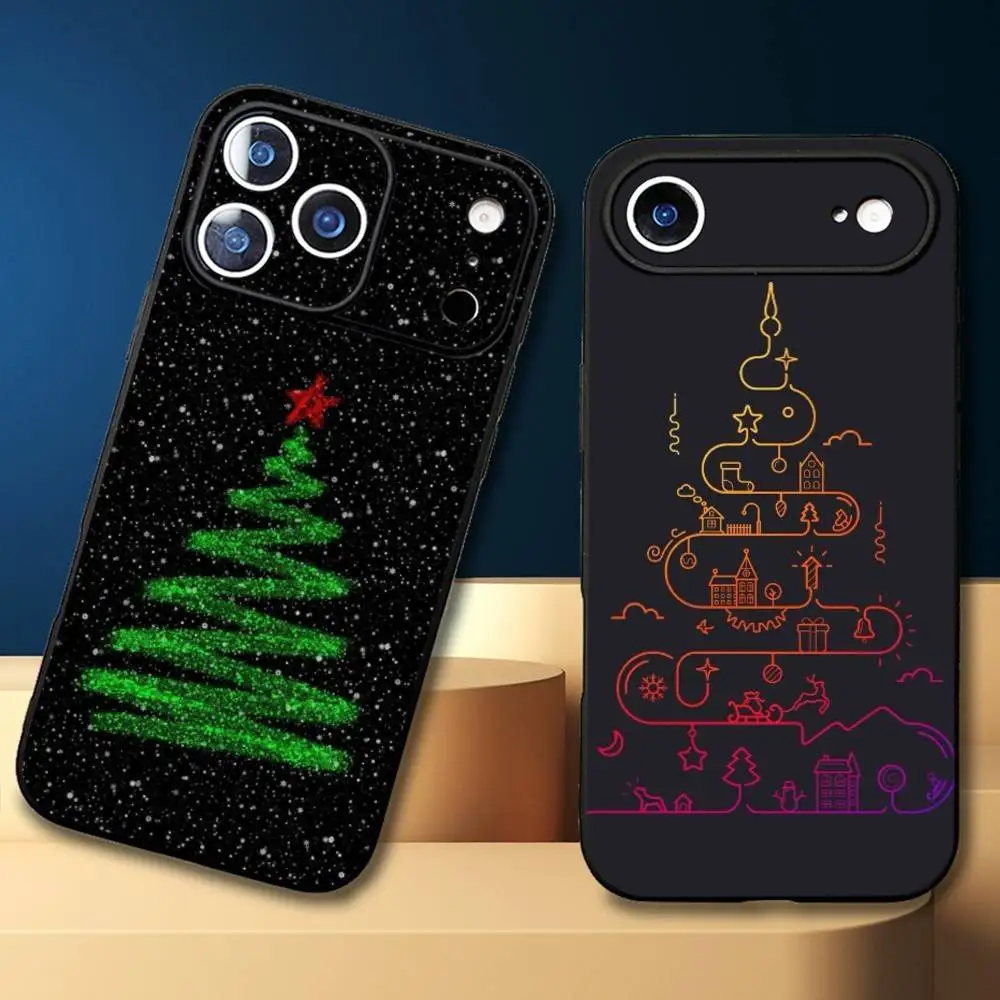 

Christmas and Holiday Events Phone Case For iPhone17,16,15,14,13,12,11 Plus,ProMax,Soft Black Cover