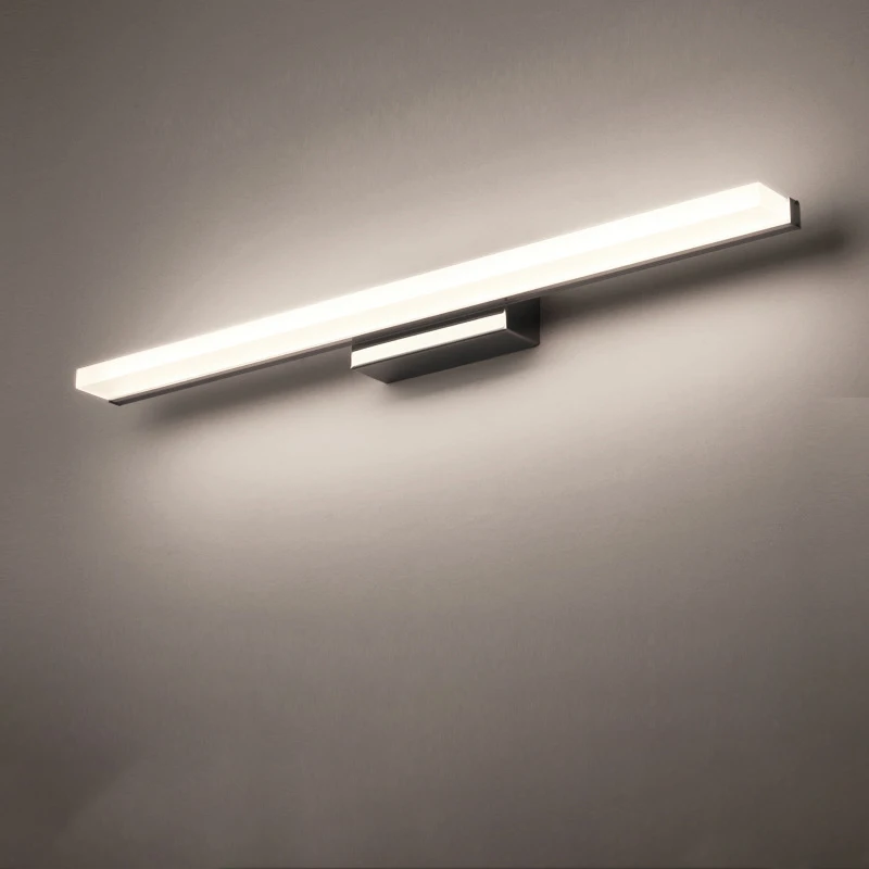 40cm LED Wall Lamp Bathroom Mirror Light Indoor Home Hotel Decors Acrylic Lampshade Super Bright Long Strips Wall Mirror Lights