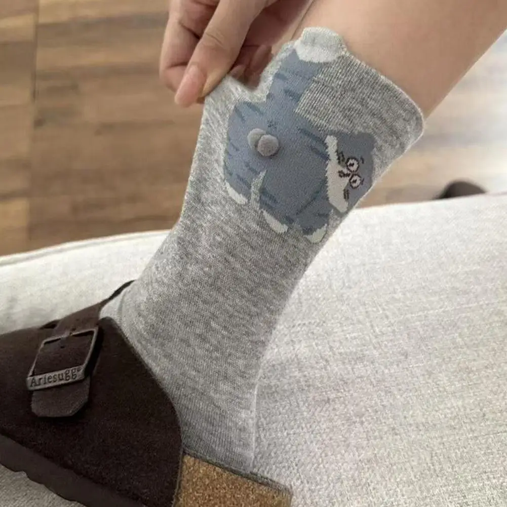 Забавные-носки-с-кошачьим-тематикой-носки-с-рисунком-милого-кота-забавный-подарок-для-любителей-кошек-милые-носки-с-мультяшным-котом-и-шариками-новинка-для-женщин-и-мужчин