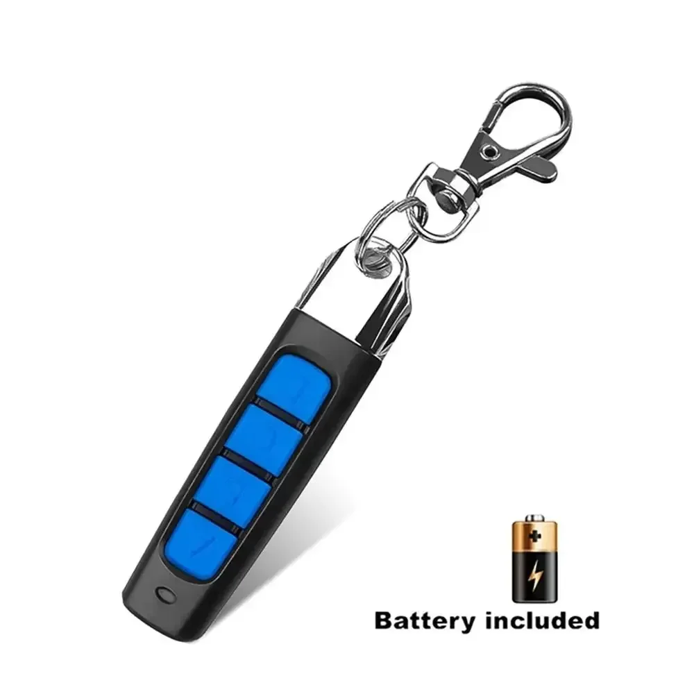 Car Key Replicator 433MHz Keychain Remote Control 4-Channel ABCD Code Duplicator Garage Door/Gate Opener Clone
