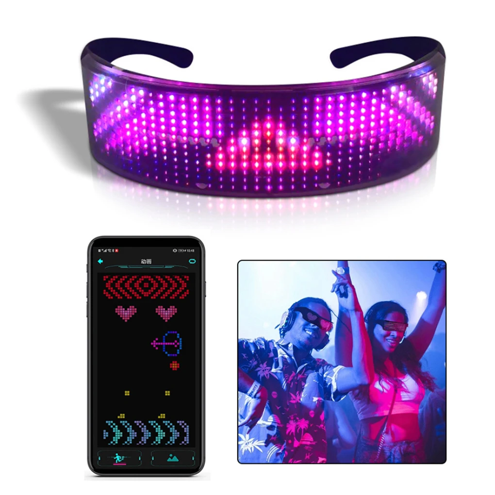 LED Glasses Portable Luminous - Lighting Decor Photos recension och pris