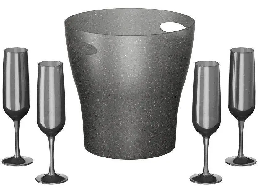 Jogo de Taças para Espumante 160ml 5 Peças Coza