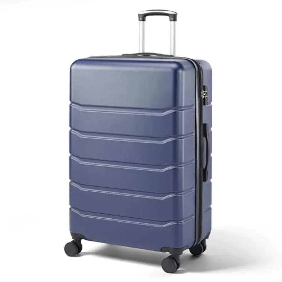 

Жесткий чемодан для ручной клади с расширяемым корпусом, на колесиках, легкий, с замком TSA