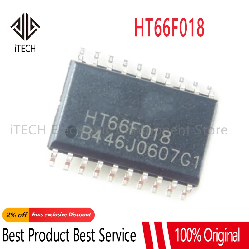 

100% HT66F018 посылка SOP-20 новый оригинальный подлинный микроконтроллер IC Chip (MCU/MPU/SOC)