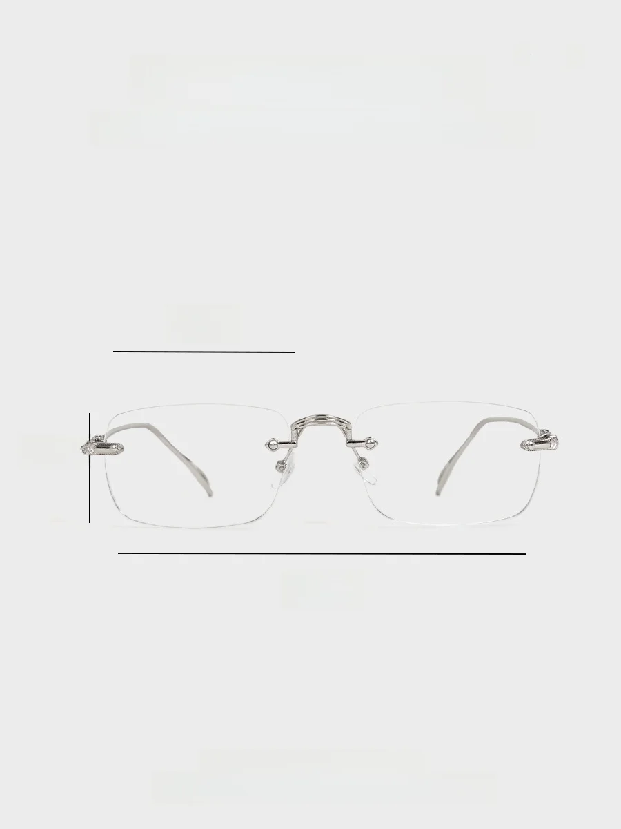 capie-kuri-premium-feelings-pure-desire-Oculos-sem-armacao-fs-com-prescricao-ajustavel-armacao-redonda-para-rosto