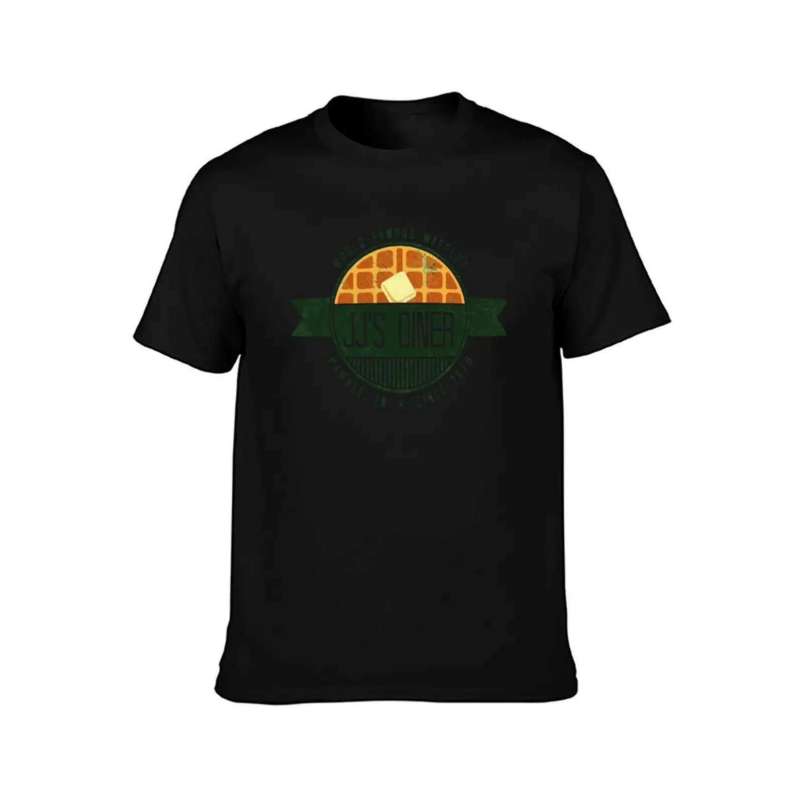 jj's diner - color Essential T-Shirt, Summer Casual Cotton Tee, Oversized Streetwear Tops, Vintage Graphic Print, 100% Cotton